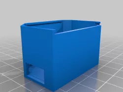 Onion Omega Minidock Case for use with external antenna