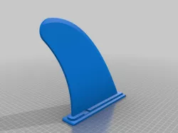 Paddle board fin