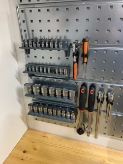 pegboard socket organizer