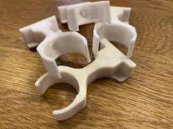 pipe clip stackmount M25