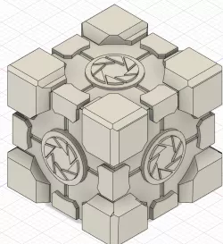 Portal- Aperture Cube