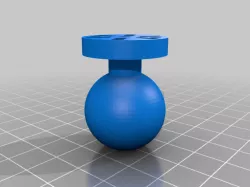 RAM Magnetic damper V1 - Male & Male