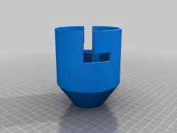  Riductor for increase power of motor garden blower adapted