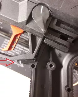 Scorpion evo3 magpul grip gap filler. 