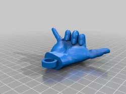 Shaka Hand keychain