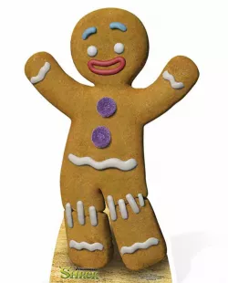 Shrek Gingerbread Cookie