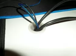 Simple desk hole cover