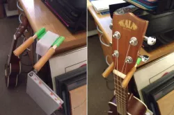 Simplest Ukelele Holder