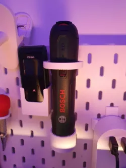 Skadis hanger for Bosch Pushdrive power screwdriver