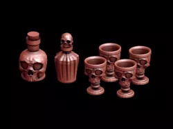 Skull Goblets