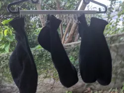 Sock Clips for plastic hanger