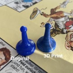 Monopoly Game Pieces 3D model