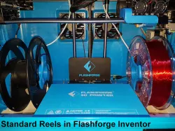 Standard Reel Holder for Flashforge Inventor