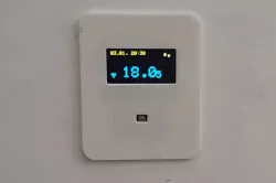 Temperature & OLED drywall insert (Wemos D1, SSD1306, BME280)