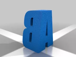 The Letter A & B