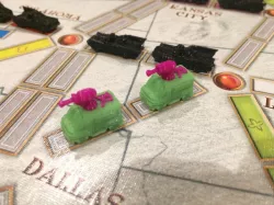 Ticket To Ride New York Playing Pieces