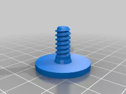 Tornillo/Grampa  para manta aislante de Capot Xsara Picasso 