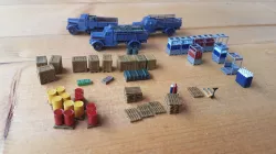 TT Scale 1:120 ISO warehouse contents