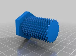 Two way clockwise and counter clockwise bolt with nuts 