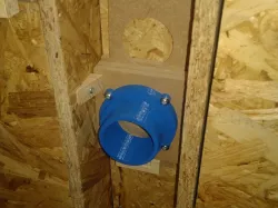 Wall Adapter for the Lab Unified Dust System
