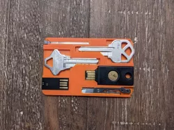 Wallet keycard