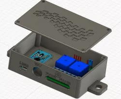 Wind simulator sim racing box (Simhub)