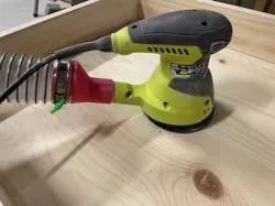 2 1/2" dust collection adapter