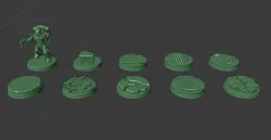 32 mm bases