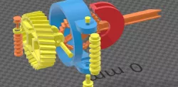 360˚ by 90˚ Worm driven turret mount