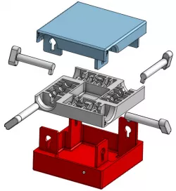 4 Key Surprise Box Puzzle