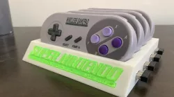  8Bitdo SNES30 Controller and dongle holder 