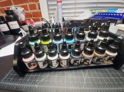 ▷ acrylic paint bottle organizer 3d models 【 STLFinder 】