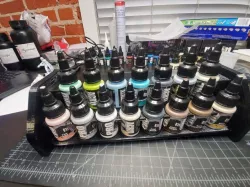 Acrylic Paint Dropper Bottle Rack