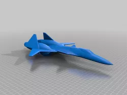 ADFX-1 Morgan(Fixed Canopy, Rudder)
