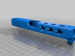 Airsoft Glock 17 Slide MKIII (Optic Mount A)