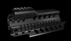 Airsoft M249 handguard