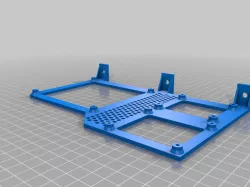 Anet AM8/PK8 Electronics Holder ( Controllboard, Raspberry Pi 3 and Mosfet ) 