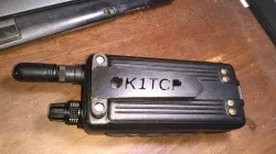 AOR AR-DV10 belt clip with or without callsign