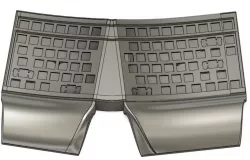 BootyShorts Ergonomic Mechanical keyboard