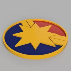 Captain Marvel - Marvel Coasters