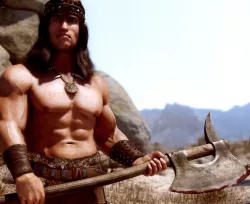 Conan the Barbarian Axe Twohanded