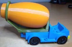 concrete mixer (Betonmischer) LEGO Duplo compatible
