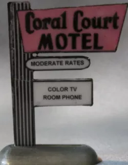 Coral Court Street Sign