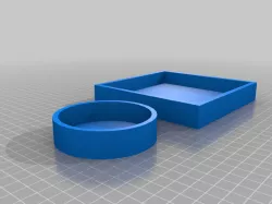 Couch Cupholder to coaster adapter