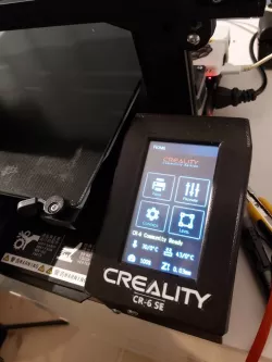 Creality CR-6 SE Screen Bezel Cover Logo