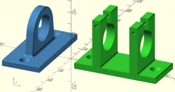 Customizable Roller Bearing Supports
