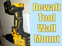 Dewalt Drill Wall Mount for 20v Drills and Other 20 Volt Dewalt Tools