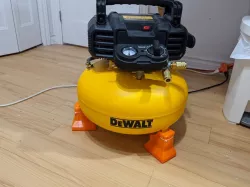 DEWALT pancake compressor vibration dampening feet