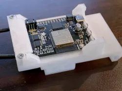 Din Rail Mount for Adafruits Matrix Portal