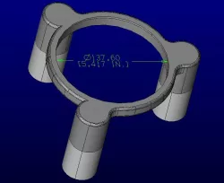 Dog Bowl Stand - adjustable legs